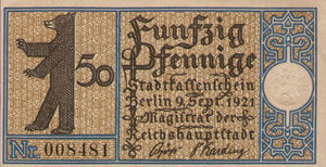 Germany, 50 Pfennig, 92.1 v2