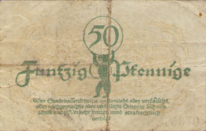 Germany, 50 Pfennig, B27.3b
