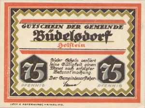 Germany, 75 Pfennig, 200.1