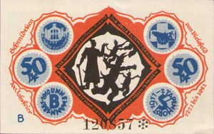 Germany, 50 Pfennig, 103.5bx