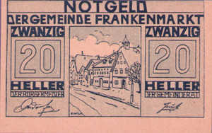 Austria, 20 Heller, FS 209e