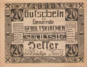 Austria, 20 Heller, FS 226b