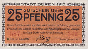 Germany, 25 Pfennig, D34.3a