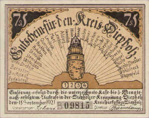 Germany, 75 Pfennig, 273.4a