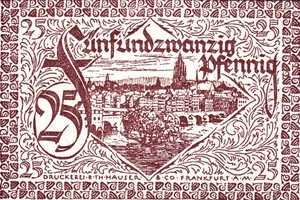 Germany, 25 Pfennig, F16.6b