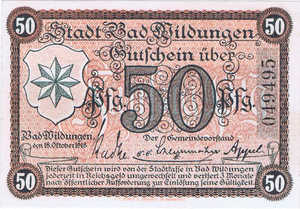 Germany, 50 Pfennig, W43.3
