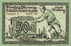 Germany, 50 Pfennig, F19.3a