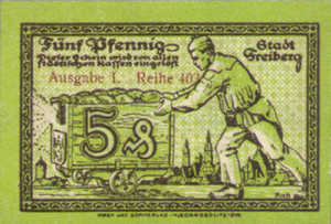 Germany, 5 Pfennig, F19.4b
