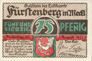 Germany, 75 Pfennig, 402.9