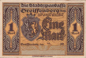 Germany, 1 Mark, 470.3b