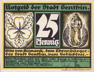 Germany, 25 Pfennig, 419.2