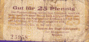 Germany, 25 Pfennig, G21.1a