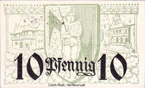 Germany, 10 Pfennig, H3.5a