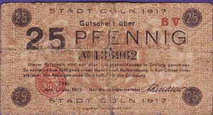 Germany, 25 Pfennig, K30.4c