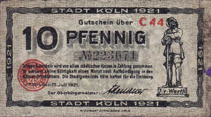 Germany, 10 Pfennig, K30.19a