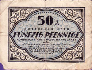 Germany, 50 Pfennig, L58.3b