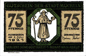 Germany, 75 Pfennig, 902.1