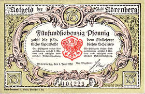 Germany, 75 Pfennig, 979.5a