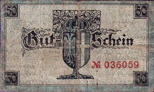 Germany, 50 Pfennig, N25.6a