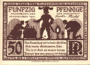 Germany, 50 Pfennig, 1043.5