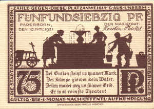 Germany, 75 Pfennig, 1043.5