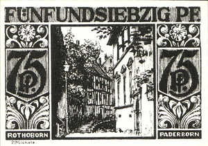 Germany, 75 Pfennig, 1043.6