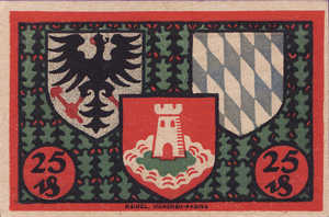 Germany, 25 Pfennig, P6.1c