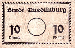 Germany, 10 Pfennig, Q1.4b