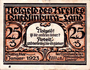 Germany, 25 Pfennig, 1089.1b
