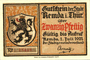 Germany, 20 Pfennig, 1115.1c