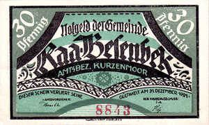 Germany, 30 Pfennig, 1092.1a
