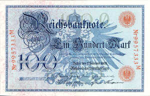 Germany, 100 Mark, P33a