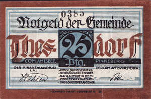 Germany, 25 Pfennig, 1321.1a
