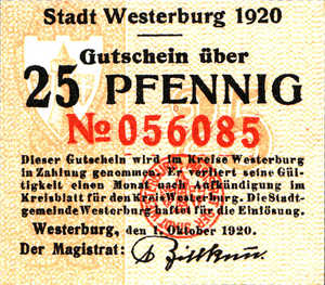 Germany, 25 Pfennig, W33.5b