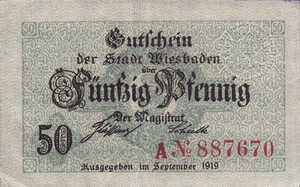 Germany, 50 Pfennig, W41.8b