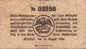 Germany, 10 Pfennig, W15.1d