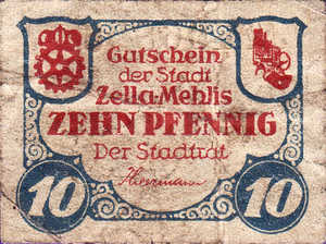 Germany, 10 Pfennig, Z6.2