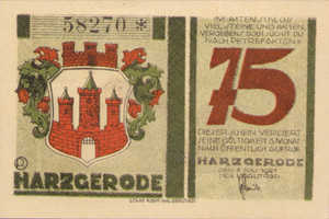 Germany, 75 Pfennig, 582.4