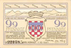 Germany, 99 Pfennig, 627.1d