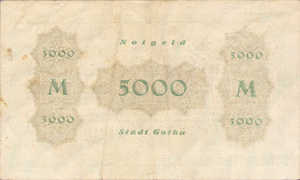 Germany, 5,000 Mark, 1825.10