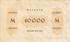 Germany, 10,000 Mark, 1825.11