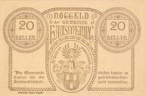 Austria, 20 Heller, FS 358Ic