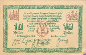 Austria, 10 Heller, FS 322b