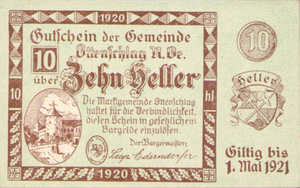 Austria, 10 Heller, FS 716a
