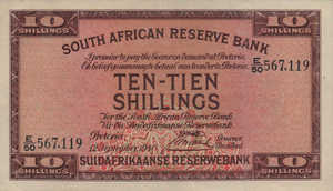 South Africa, 10 Shilling, P82d