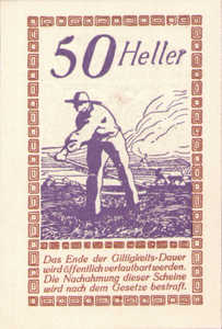 Austria, 50 Heller, FS 752b