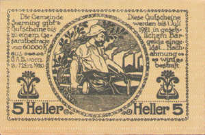 Austria, 5 Heller, FS 995b