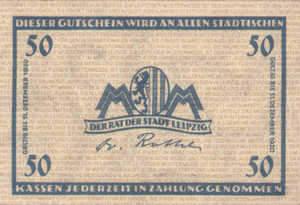 Germany, 50 Pfennig, L31.5