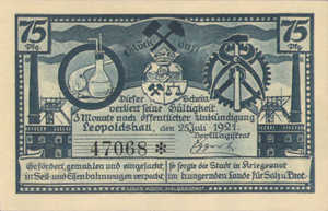 Germany, 75 Pfennig, 794.3a