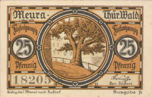 Germany, 25 Pfennig, 886.1b